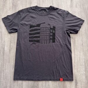 Starbucks Reserve Shirt Mens Large Gray Chicago Roastery Graphic Coffee Tee